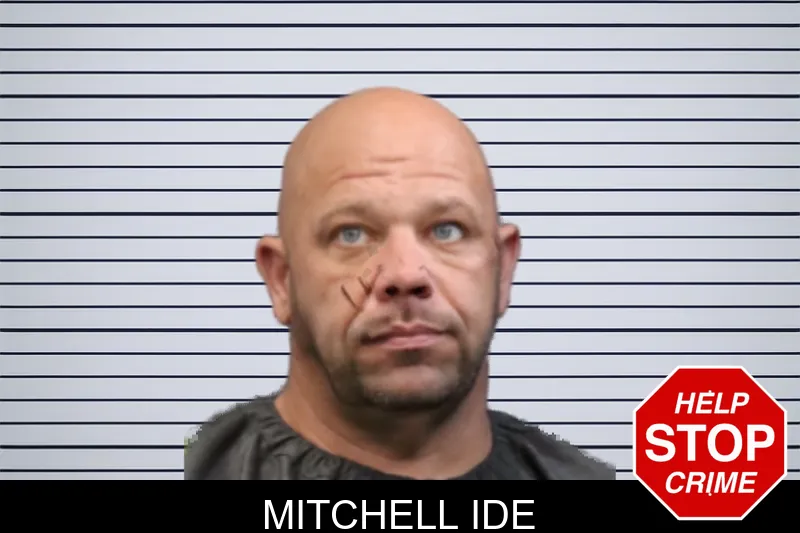 Mitchell Ide mugshot