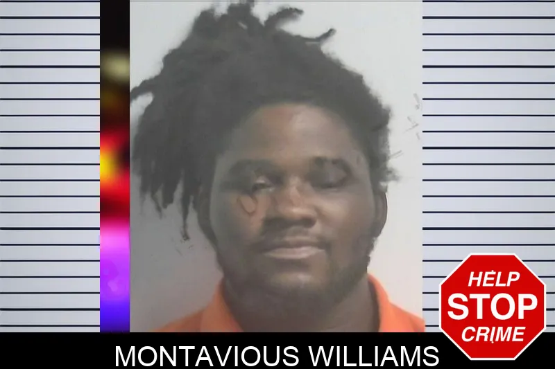 Montavious Williams mugshot