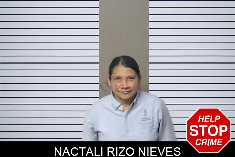 Nactali Rizo Nieves mugshot