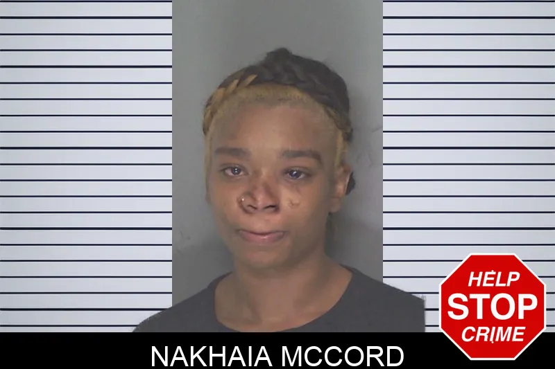 Nakhaia McCord mugshot
