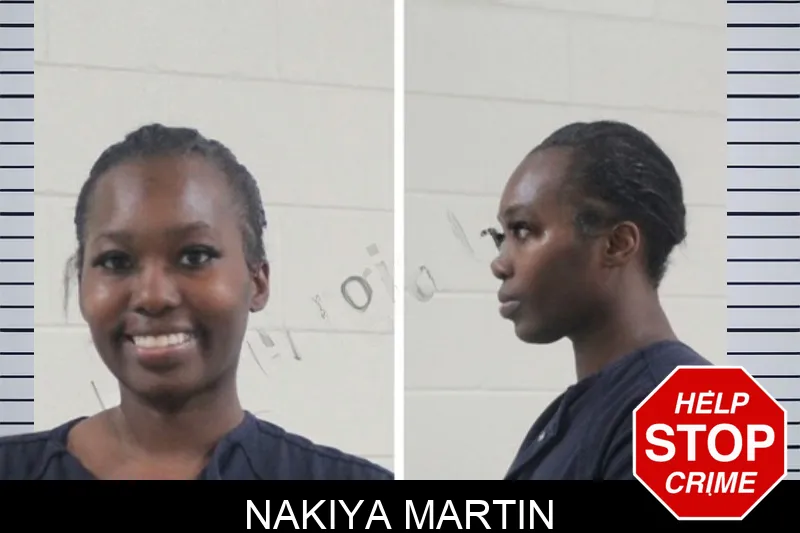 Nakiya Martin mugshot