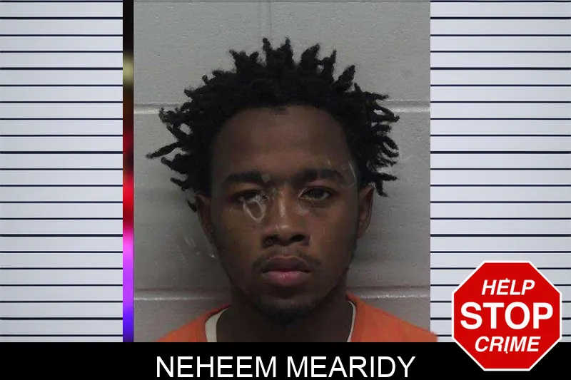 Neheem Mearidy mugshot