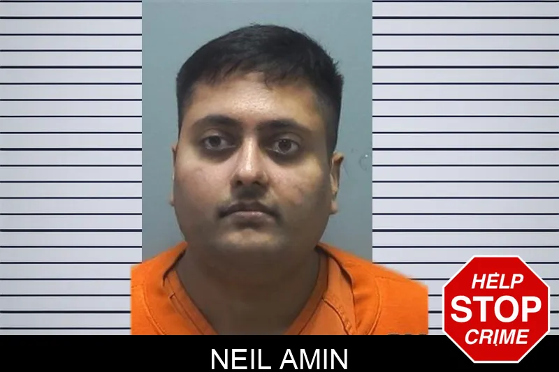 Neil Amin mugshot