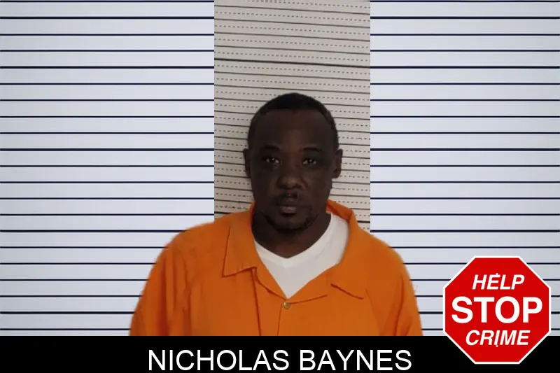 Nicholas Baynes mugshot