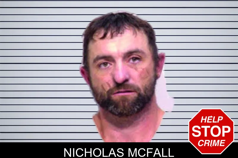 Nicholas McFall mugshot