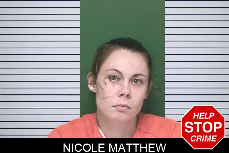 Nicole Matthew mugshot