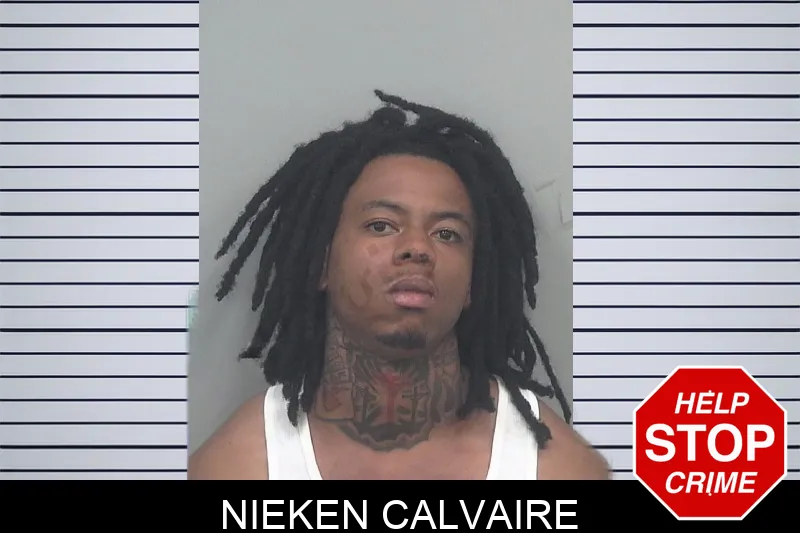 Nieken Calvaire mugshot