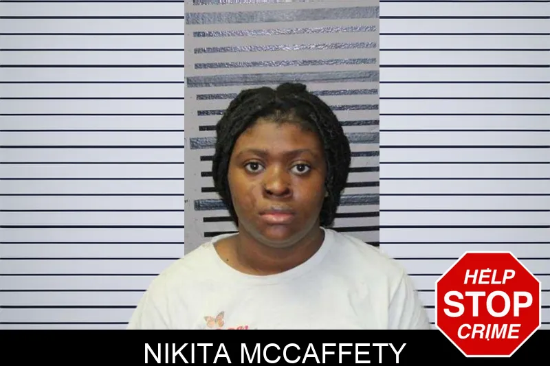 Nikita McCaffety mugshot