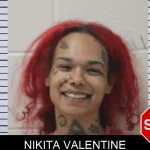 Nikita Valentine mugshot