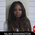 Nilah Washington mugshot – Fannin County , Georgia Nilah Washington mugshot