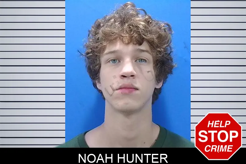 Noah Hunter mugshot