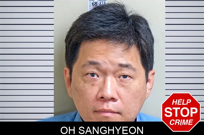 Oh Sanghyeon mugshot – Gwinnett County , Georgia Oh Sanghyeon mugshot