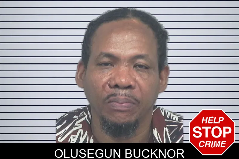 Olusegun Bucknor mugshot