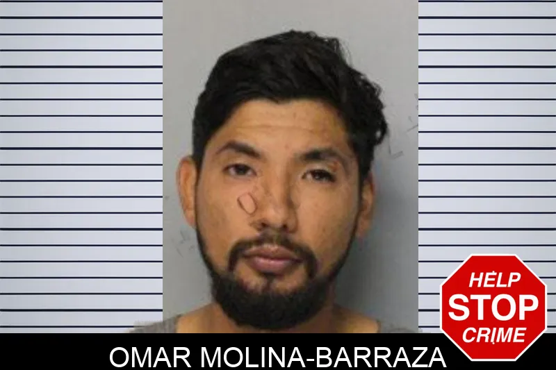 Omar Molina-Barraza mugshot