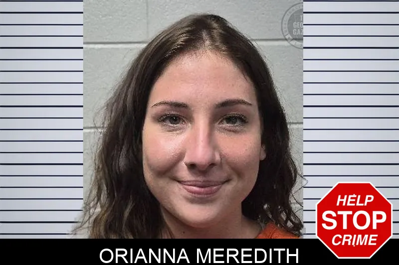 Orianna Meredith mugshot – Dade County , Georgia Orianna Meredith mugshot