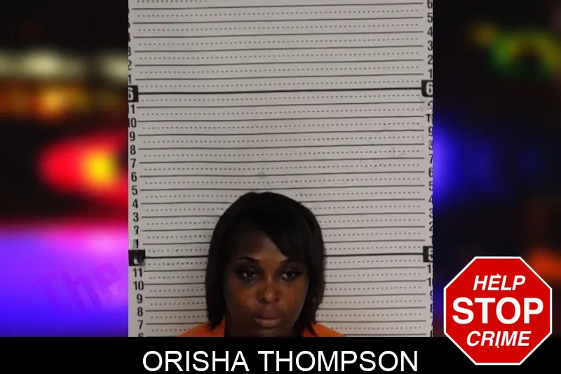 Orisha Thompson mugshot