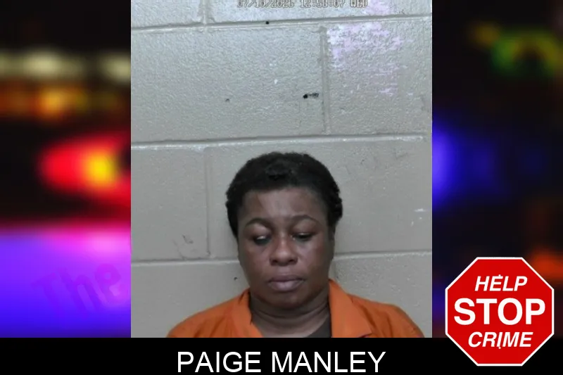 Paige Manley mugshot