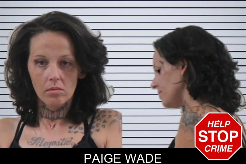 Paige Wade mugshot
