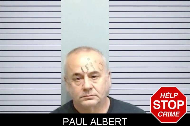 Paul Albert mugshot