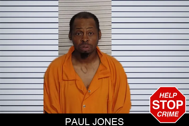 Paul Jones mugshot
