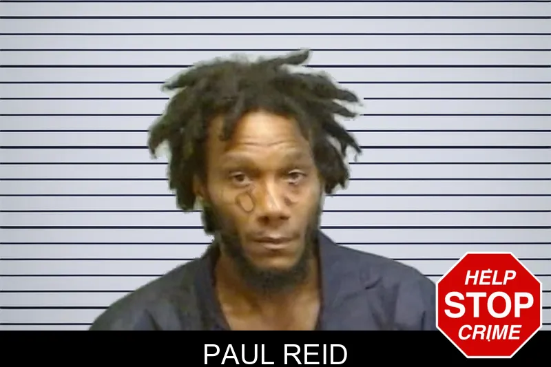 Paul Reid mugshot