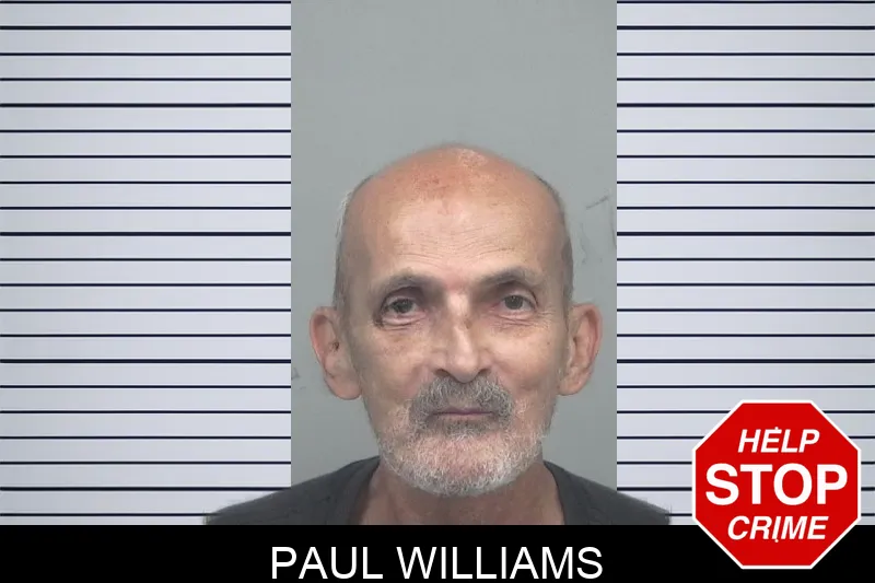 Paul Williams mugshot