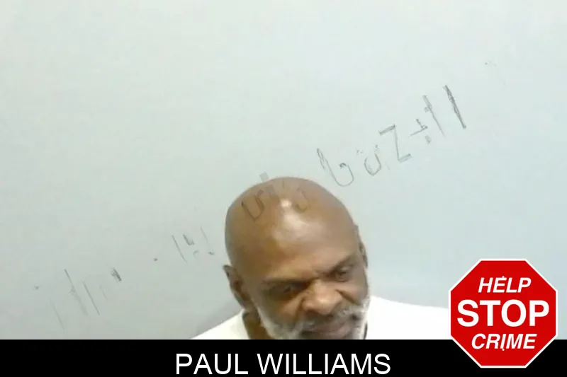Paul Williams mugshot