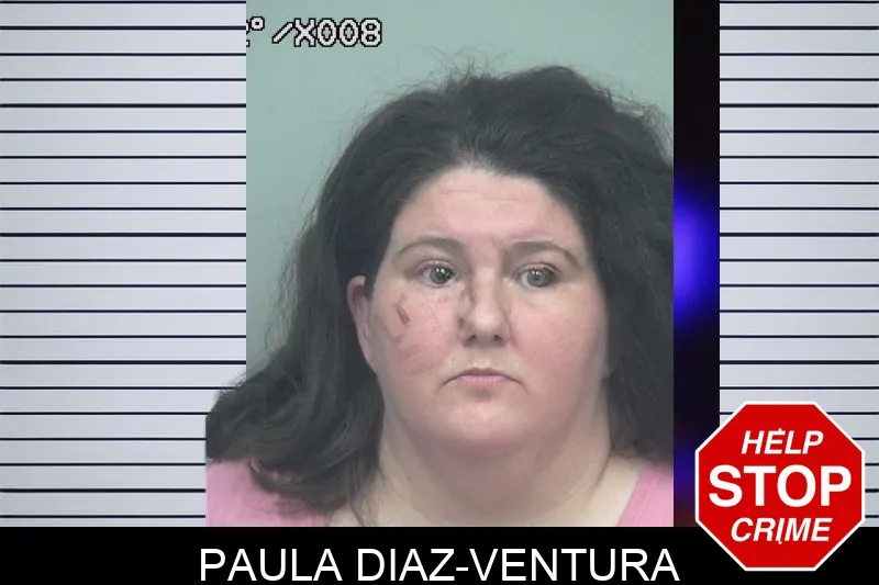 Paula Diaz-Ventura mugshot