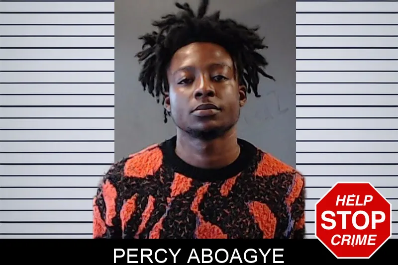 Percy Aboagye mugshot