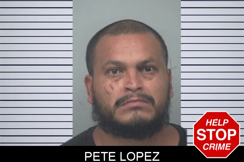 Pete Lopez mugshot