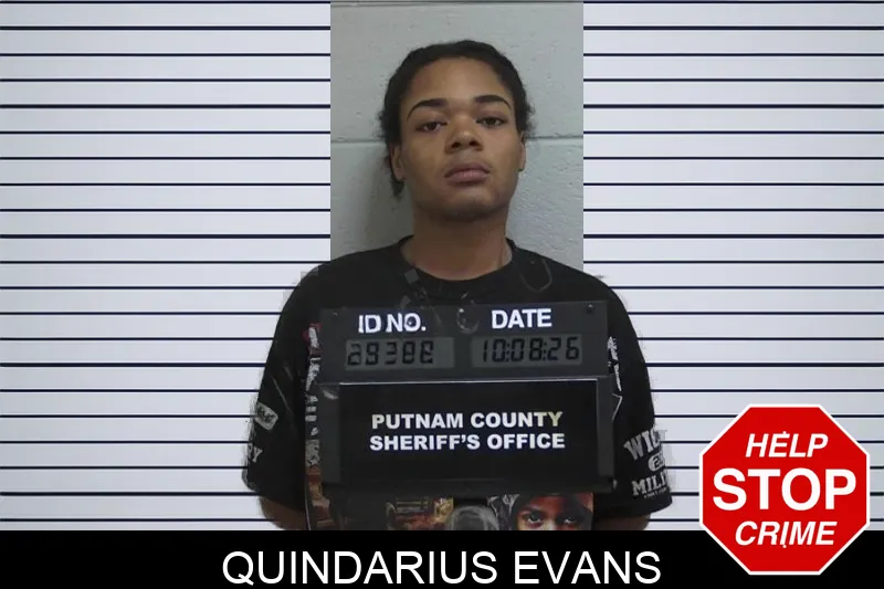 Quindarius Evans mugshot