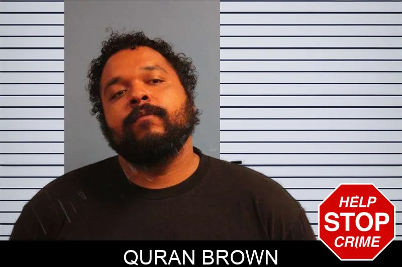Quran Brown mugshot – Monroe County , Georgia Quran Brown mugshot