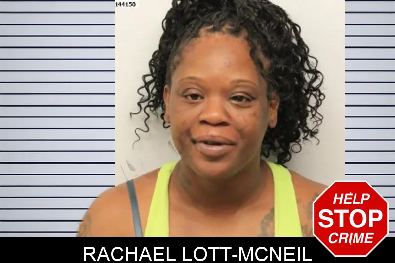 Rachael Lott-McNeil mugshot