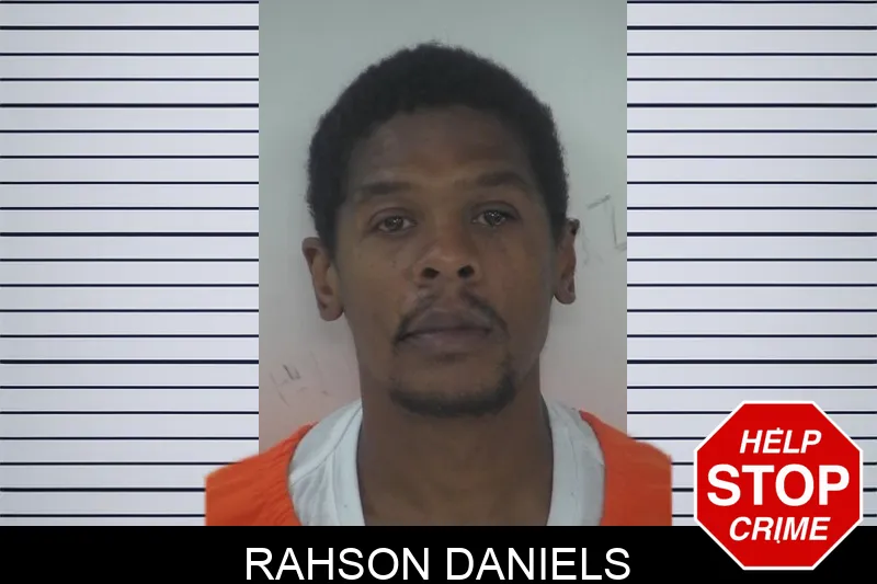 Rahson Daniels mugshot