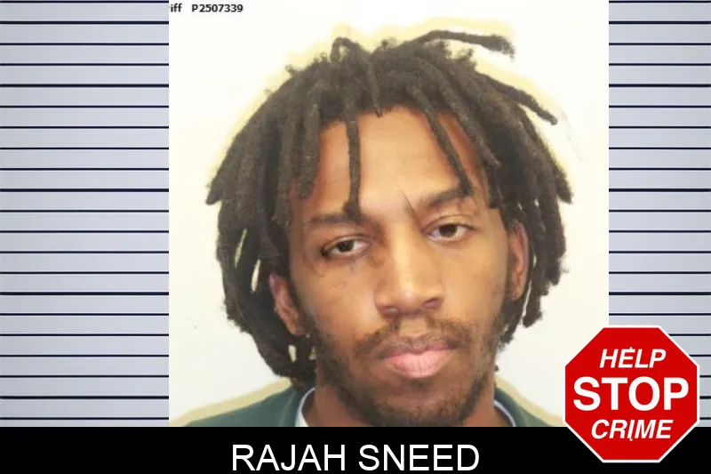 Rajah Sneed mugshot