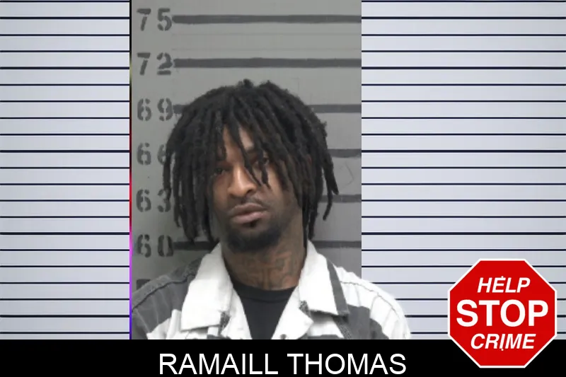 Ramaill Thomas mugshot – Dougherty County , Georgia Ramaill Thomas mugshot