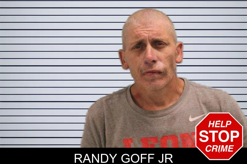 Randy Goff Jr mugshot
