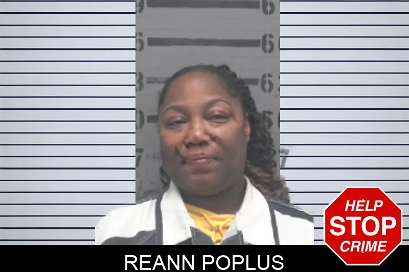 Reann Poplus mugshot