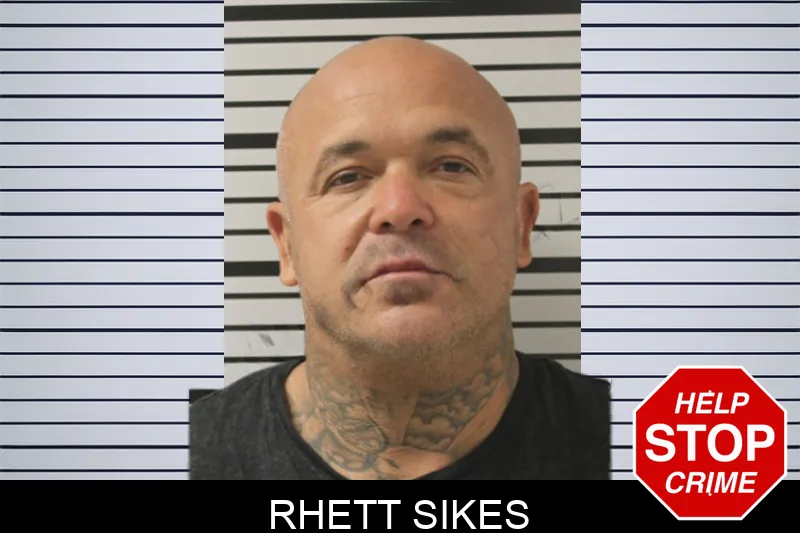 Rhett Sikes mugshot