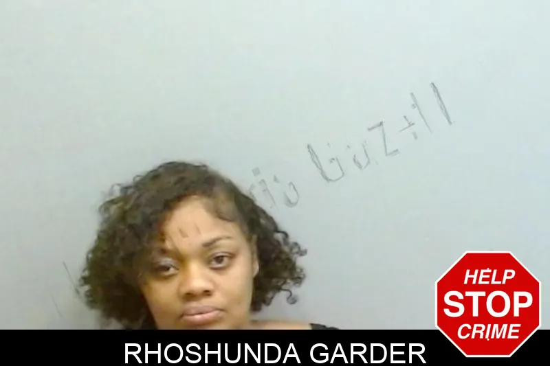 Rhoshunda Garder mugshot – Fulton County , Georgia Rhoshunda Garder mugshot