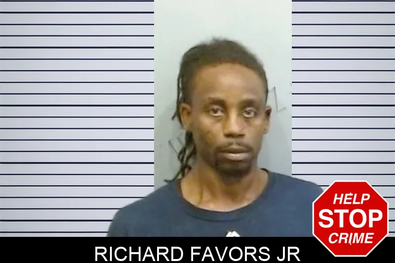 Richard Favors Jr mugshot