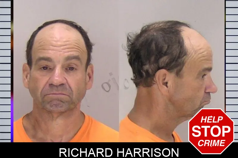 Richard Harrison mugshot