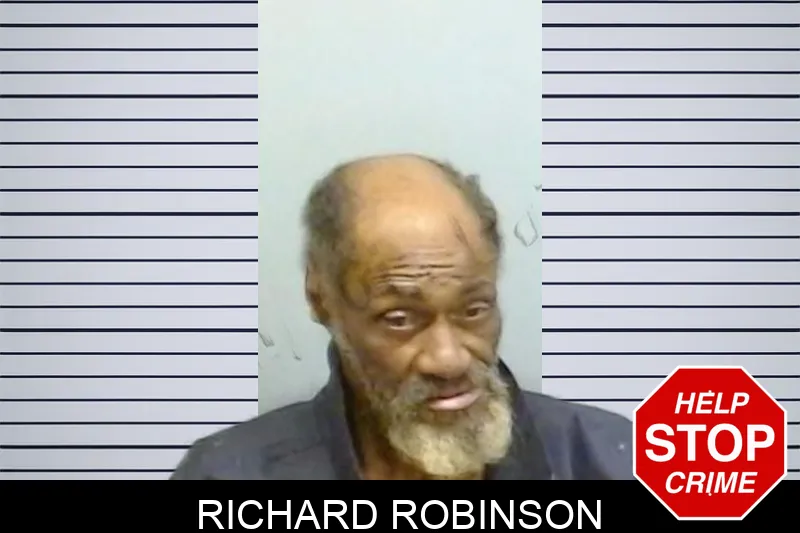 Richard Robinson mugshot