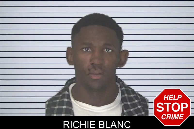 Richie Blanc mugshot