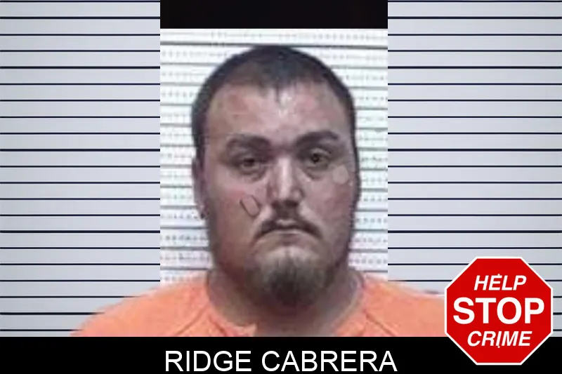 Ridge Cabrera mugshot – Tattnall County , Georgia Ridge Cabrera mugshot