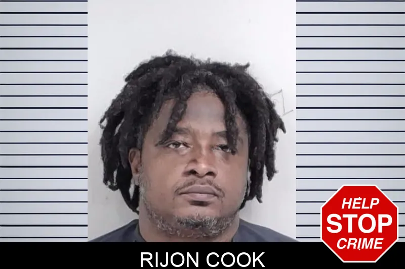 Rijon Cook mugshot