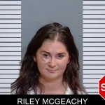 Riley McGeachy mugshot
