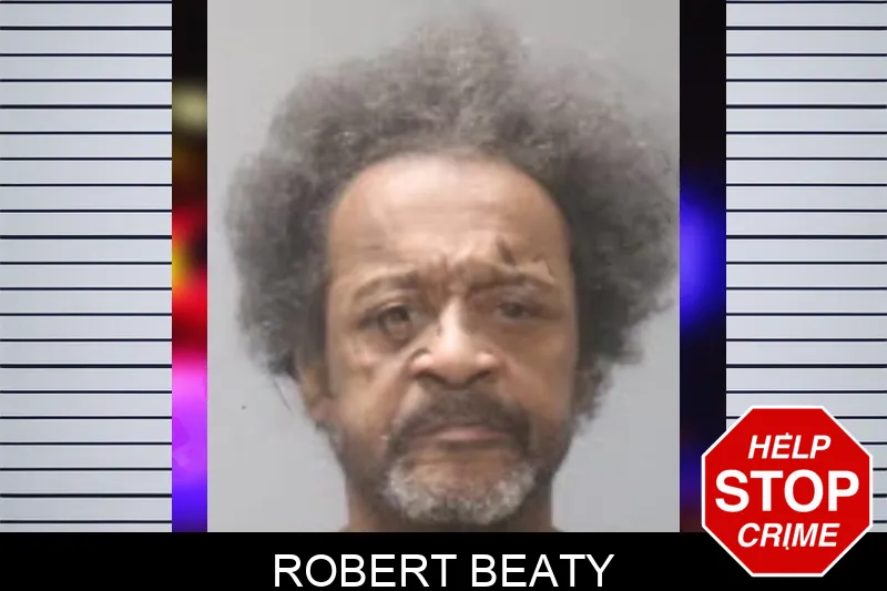 Robert Beaty mugshot