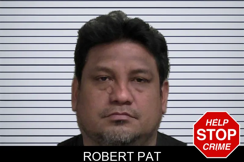 Robert Pat mugshot