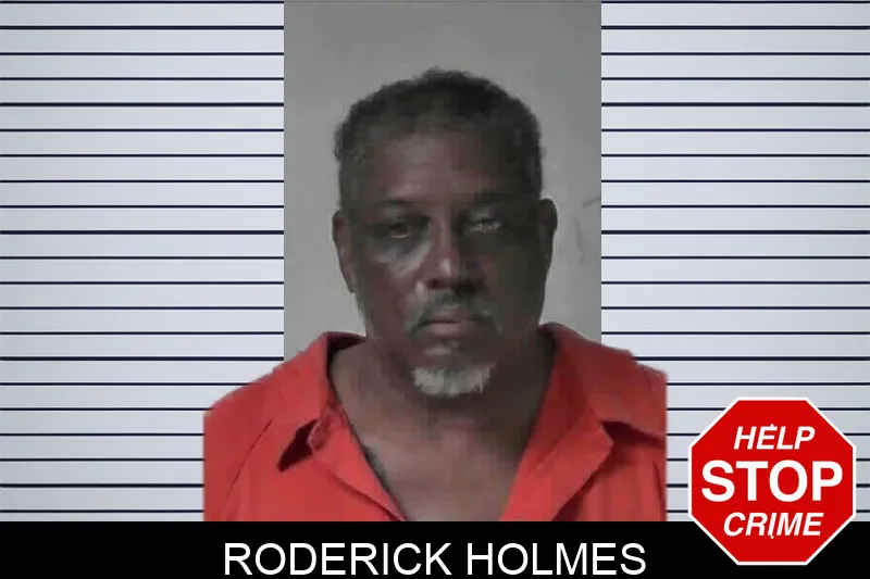 Roderick Holmes mugshot